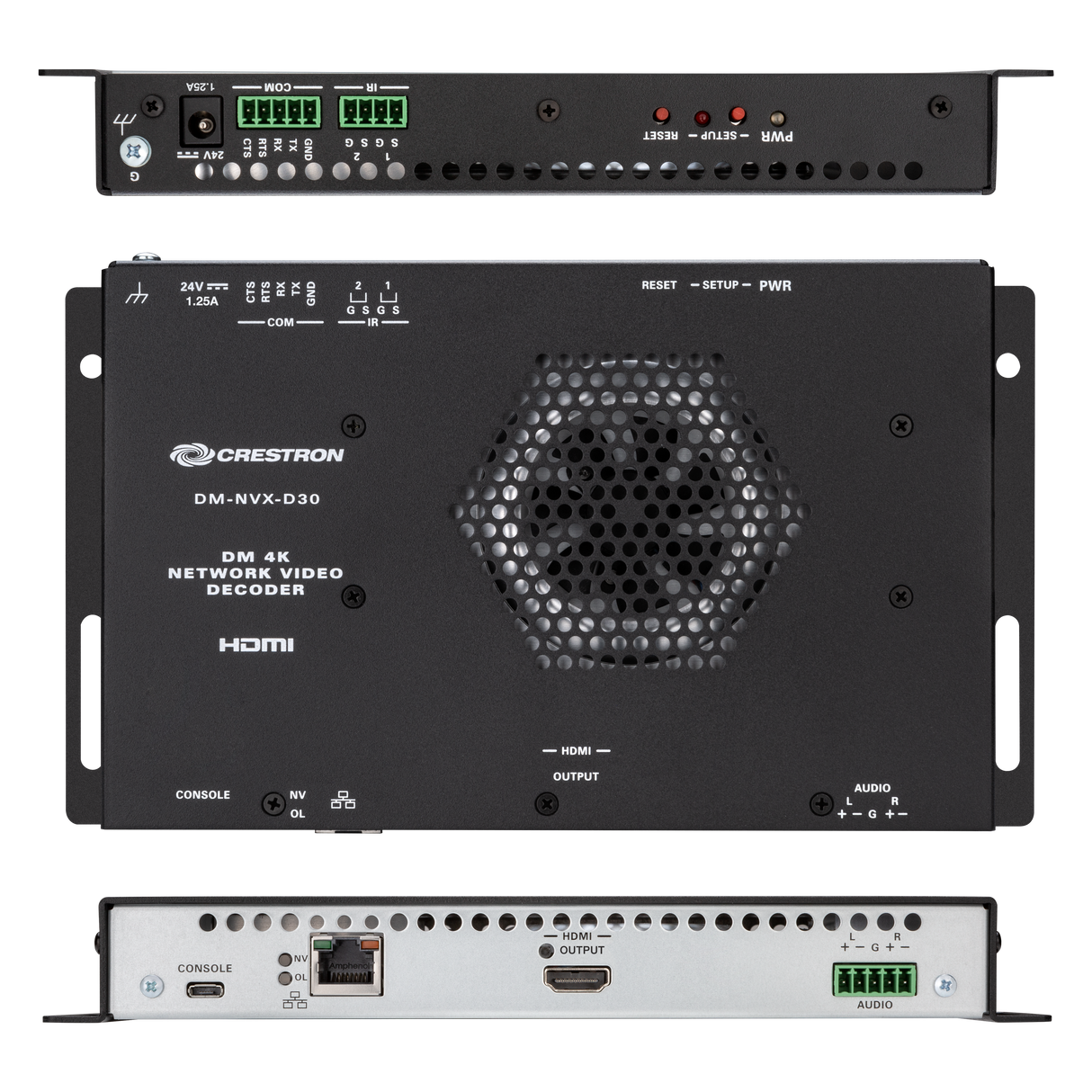 Crestron DM-NVX-D30 DM NVX® 4K60 4:4:4 HDR Network AV Decoder