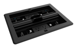 Crestron FT2-1400-ELEC-PTL-B – FlipTop FT2 Cable Management System, 1400 Size, Electrical, Pass-Through Lid, Black Crestron