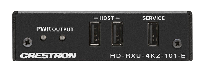 Crestron HD-RXU-4KZ-101-E DM Lite® 4K60 4:4:4 Receiver for HDMI®, USB 2.0, and Ethernet Signal Extension over CATx Cable