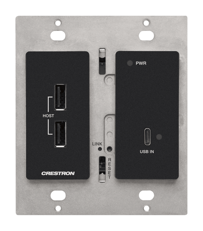 Crestron HD-TXU-4KZ-111-2G-B  DM Lite® 4K60 4:4:4 Transmitter for USB‑C® DisplayPort™ and USB 2.0