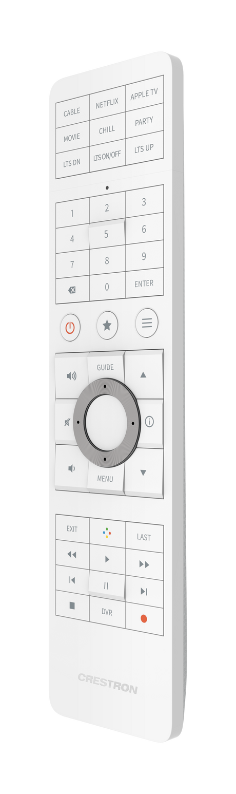 Crestron HR-310-W – Handheld Remote, US and Canada, White Handheld Remote Crestron