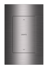 Crestron HZ2-AUX-DRK-NKL ENGRAVED – Horizon 2 Multiway Remote, Dark Nickel, Custom Engraved Crestron
