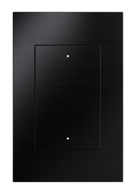 Crestron HZ2-DIMEX-BR-BLK – In-Wall Forward-Phase Dimmer, infiNET EX, 120 VAC, Brushed Black, Engraved Lighting Controls Crestron