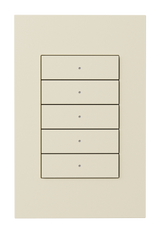 Crestron HZ2-KPCN-A – Horizon 2 In-Wall Keypad, Cresnet, Standard Engraved, Almond Crestron