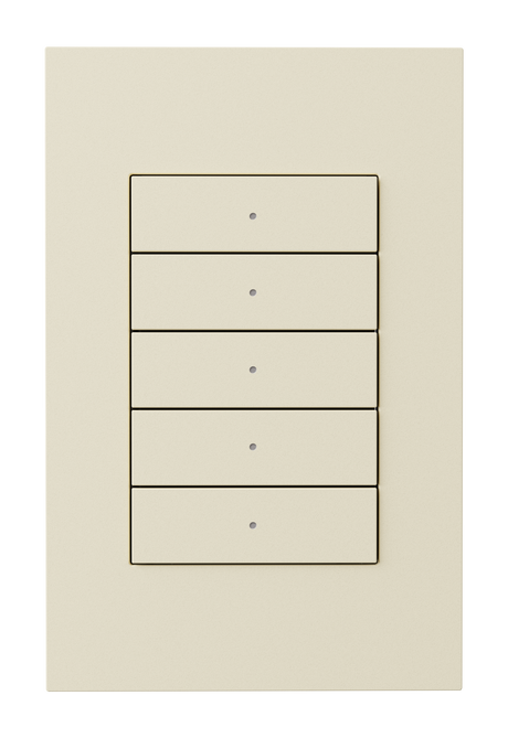 Crestron HZ2-KPCN-W – Horizon 2 Keypad with Cresnet, Custom Engraved, White Lighting Controls Crestron