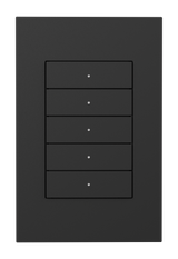 Crestron HZ2-KPCN-B – Horizon 2 Cresnet In-Wall Keypad, Black, Standard Engraved Crestron