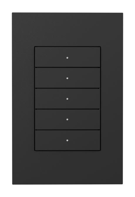 Crestron HZ2-KPCN-B – Horizon 2 Cresnet In-Wall Keypad, Black, Standard Engraved Lighting Controls Crestron