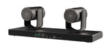 Crestron IV-CAM-I12D-B Crestron 1 Beyond i12D Intelligent 4K Dual Camera Speaker Tracking Solution, 12x Optical Zoom, Moon Gray Video Conferencing Crestron
