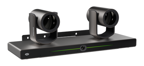 Crestron IV-CAM-I12D-B Crestron 1 Beyond i12D Intelligent 4K Dual Camera Speaker Tracking Solution, 12x Optical Zoom, Moon Gray 1 Beyond Crestron