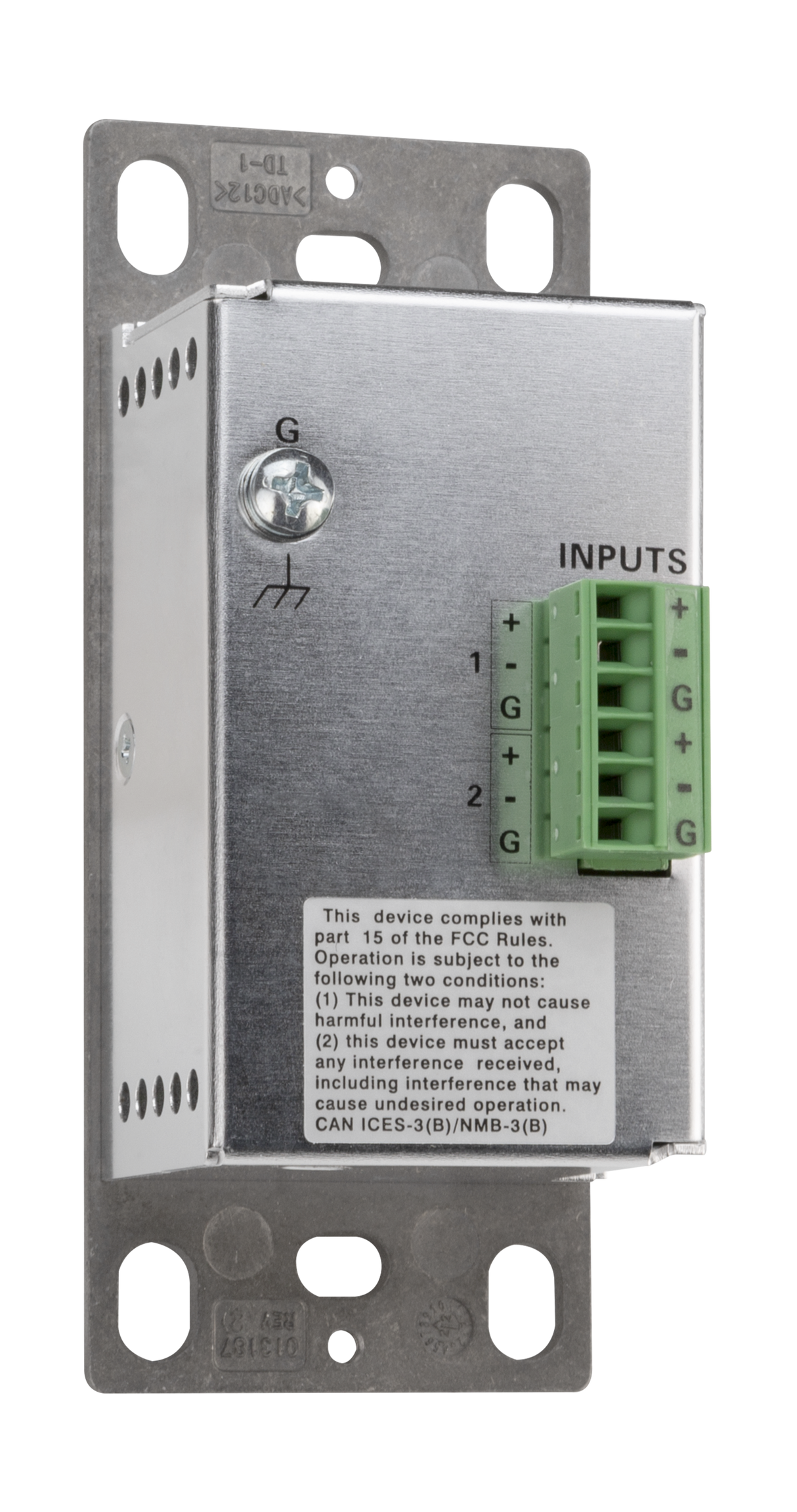 Crestron MP-WP-2XLRO-1G – Media Presentation Wall Plate, XLR, Black, 1-Gang AV Control Systems Crestron