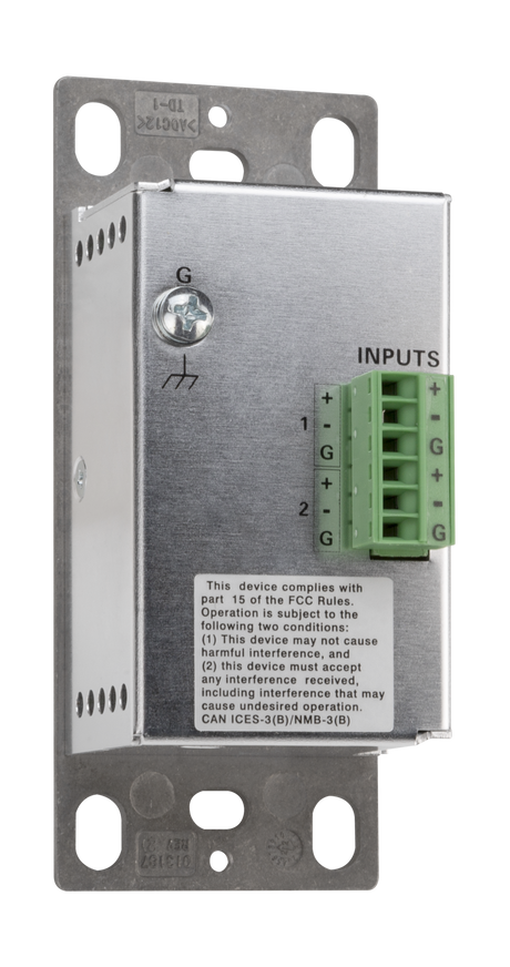 Crestron MP-WP-2XLRO-1G – Media Presentation Wall Plate, XLR, Black, 1-Gang AV Control Systems Crestron