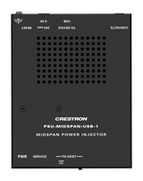 Crestron PSU-MIDSPAN-USB-1 – Single Channel Midspan USB Power Injector AV Control Systems Crestron