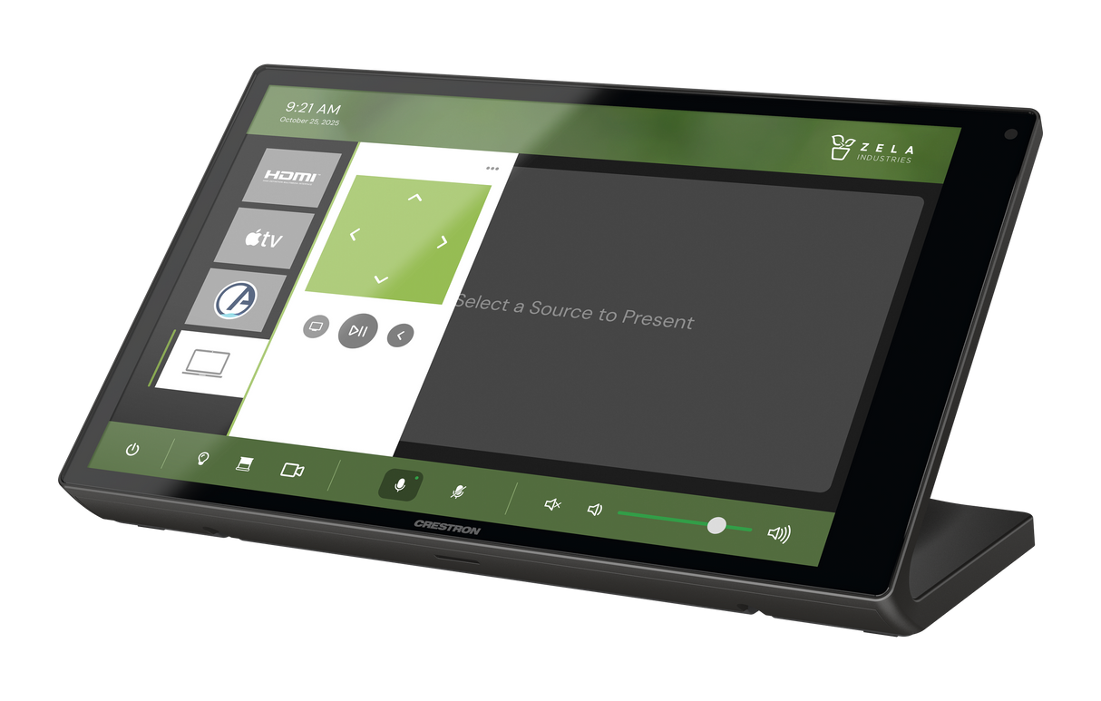 Crestron TS-1080-GV-B – 10.1 in. Tabletop Touch Screen, Government Version [Pre-Order] Crestron