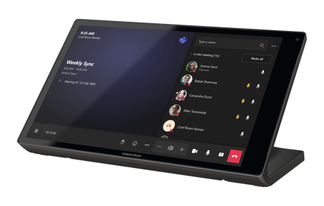 Crestron TS-1080-UC-B – 10.1 in. Tabletop Touch Screen, UC Version, Black Room Control Crestron