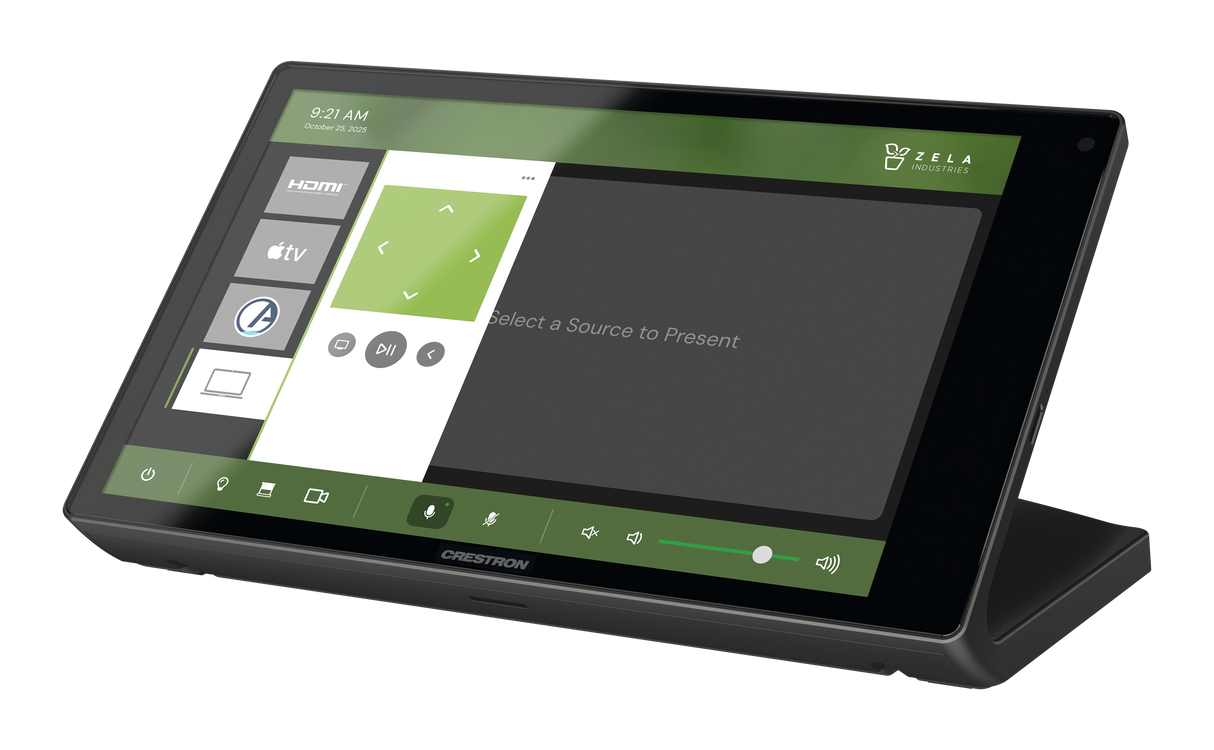 Crestron TS-880-W – 8.1 in. Tabletop Touch Screen, White Crestron