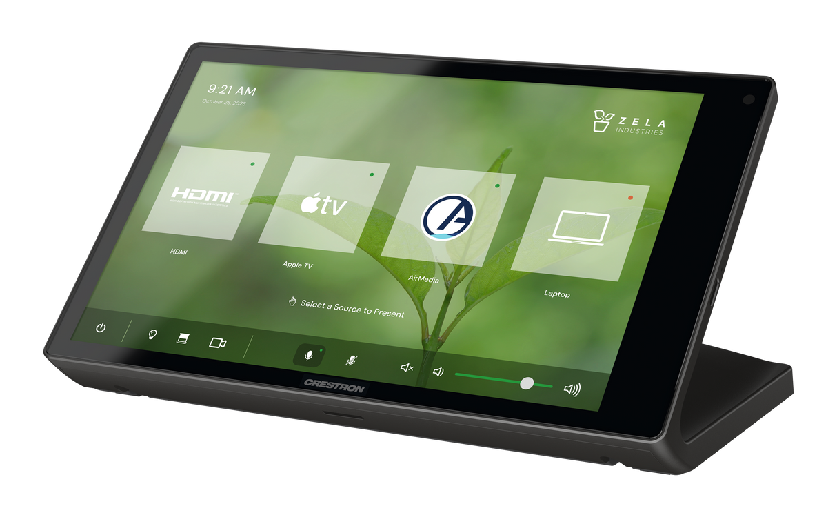 Crestron TS-880-W – 8.1 in. Tabletop Touch Screen, White Crestron