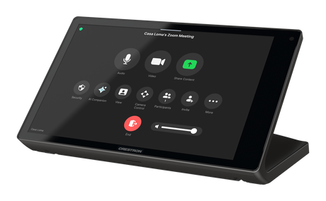 Crestron TS-880-GV-B 8.1 in. Tabletop Touch Screen, Government Version Room Control Crestron