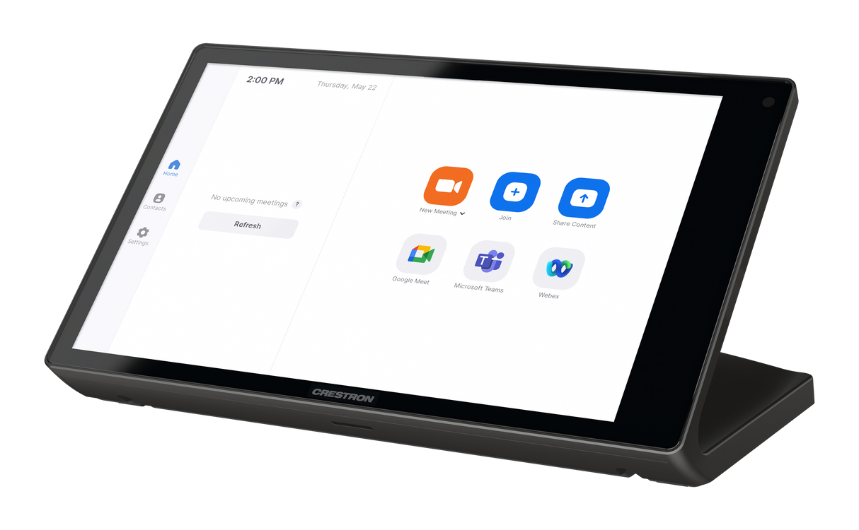 Crestron TS-880-GV-B 8.1 in. Tabletop Touch Screen, Government Version Crestron