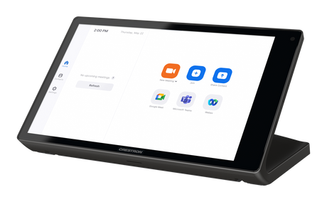 Crestron TS-880-GV-B 8.1 in. Tabletop Touch Screen, Government Version Room Control Crestron