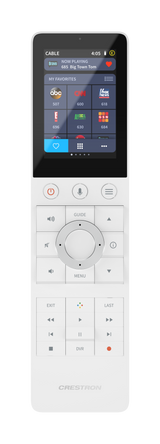 Crestron TSR-310-W Handheld Touch Screen Remote, White Crestron