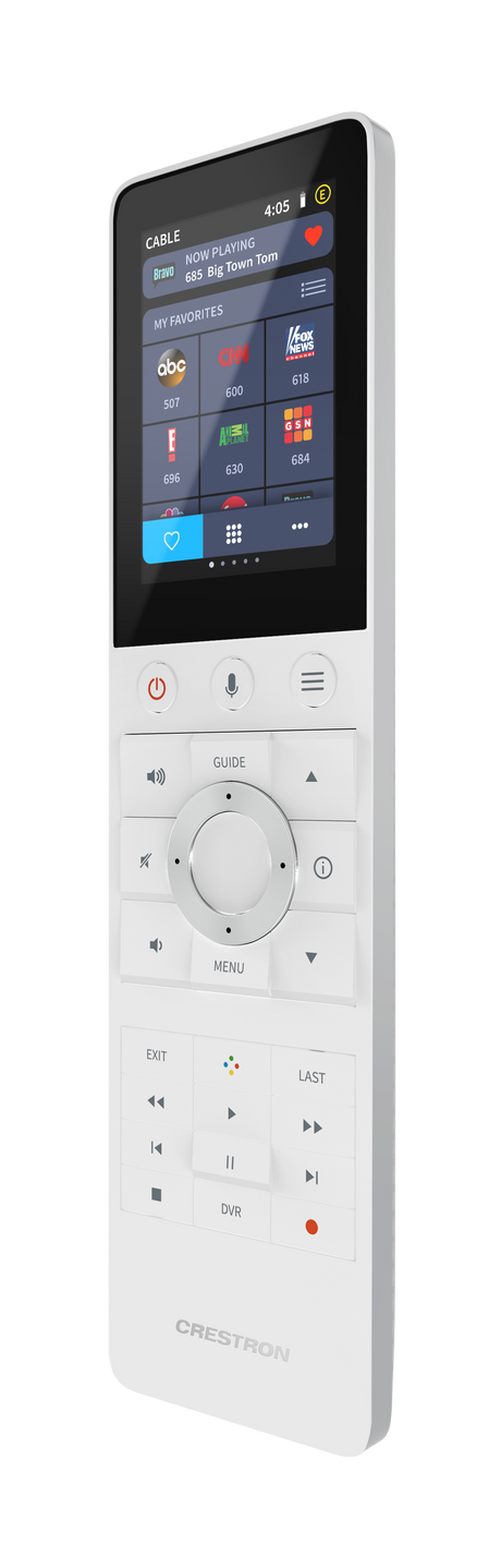 Crestron TSR-310-W Handheld Touch Screen Remote, White Room Control Crestron