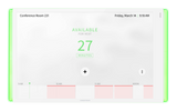 Crestron TSW-1070-LB-W-S – 10.1 In. Touch Screen with Light Bar, White Smooth Crestron
