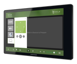 Crestron TSW-880-B 8.1 in. Wall Mount Touch Screen, Black Room Control Crestron
