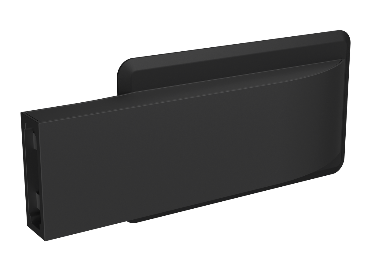 Crestron TSW-880-1080-MUMK-B – Mullion Mount Kit for TSW-880 and TSW-1080 Series, Black Crestron