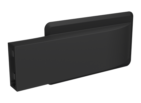 Crestron TSW-880-1080-MUMK-B – Mullion Mount Kit for TSW-880 and TSW-1080 Series, Black Crestron
