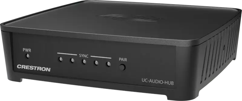 Crestron UC-AUDIO-1-B-DR1 KIT Crestron Flex Pod Wireless Audio Kit with Hub and Pod (Black)