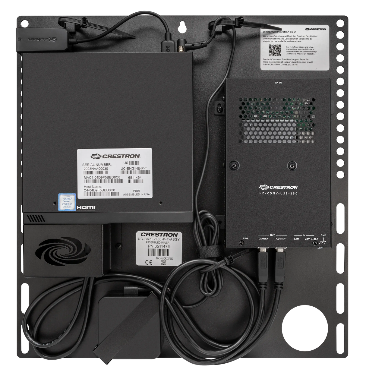 Crestron UC-MX50-T Flex Advanced Tabletop Medium Room Video Conference System for Microsoft Teams® Rooms