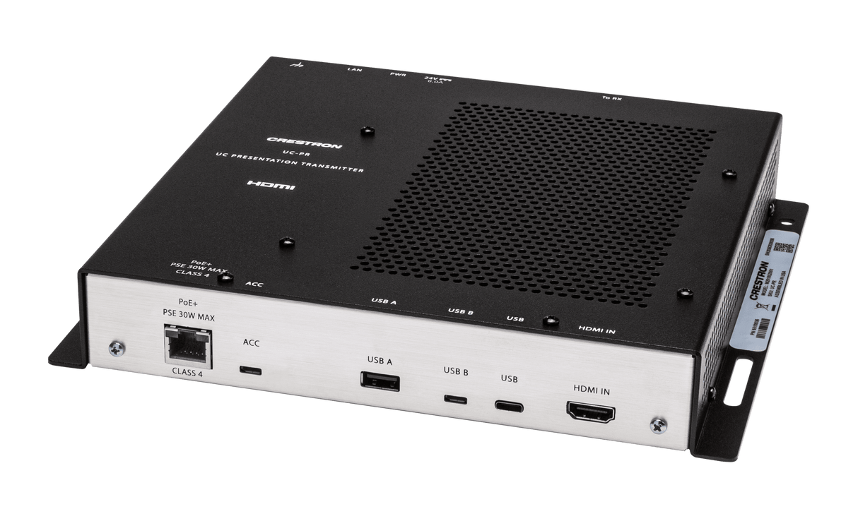 Crestron UC-BX30-Z-WM  Crestron Flex Advanced Small Room Conference System with Video Soundbar and Wall Mounted Control Interface for Zoom Rooms