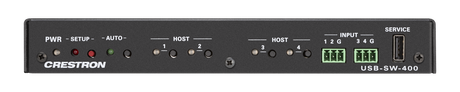 Crestron USB-SW-400 – 4-Port USB-C Data Switcher USB Switchers Crestron