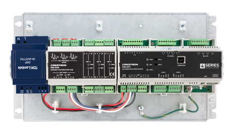 Crestron CAEN-UMP1X2-DIN-PWS – CAEN Mounting Kit for 4-Series Processor and Hub Automation Modules Crestron