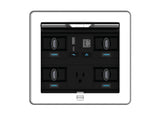 Crestron FT2-700-ELEC-PTL-AL – FlipTop 700 Electrical Cable Management System Crestron
