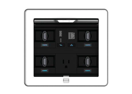 Crestron FT2-700-ELEC-PTL-AL – FlipTop 700 Electrical Cable Management System Collaboration Furniture Crestron