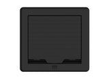 Crestron FT2-700-MECH-PTL-B – FlipTop FT2 Mechanical Cable Management, 700 Size, Pass-Through Lid, Black Cable Management Crestron