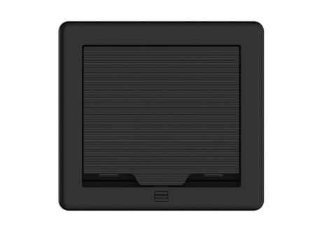 Crestron FT2-700-MECH-PTL-B – FlipTop FT2 Mechanical Cable Management, 700 Size, Pass-Through Lid, Black Cable Management Crestron