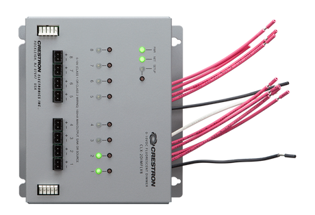 Crestron CLX-2DIMFLV8 – 8-Channel 0-10V Dimmer Module, 2 Feeds, 120V Automation Modules Crestron