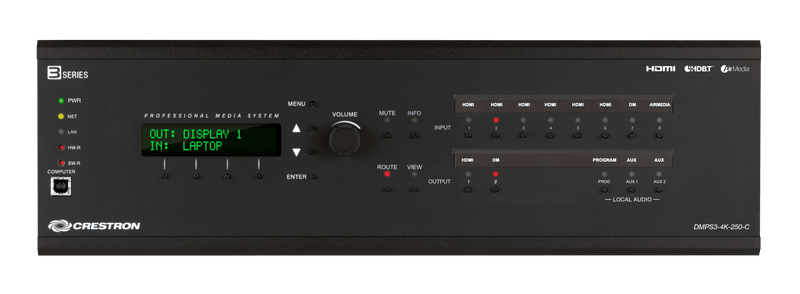Crestron DMPS3-4K-250-C 3-Series® 4K DigitalMedia™ Presentation System 250