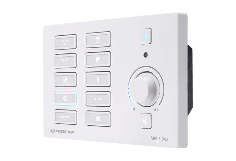 Crestron MPC3-302-W 3-Series® Media Presentation Controller 302 (White)