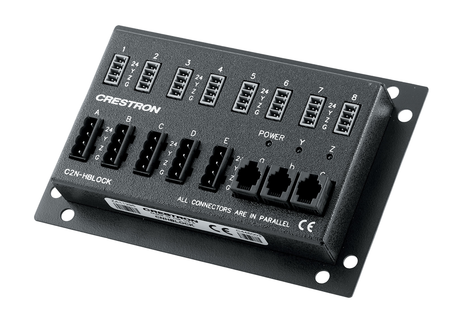 Crestron C2N-HBLOCK – Multi-Type Cresnet Distribution Block Accessories Crestron