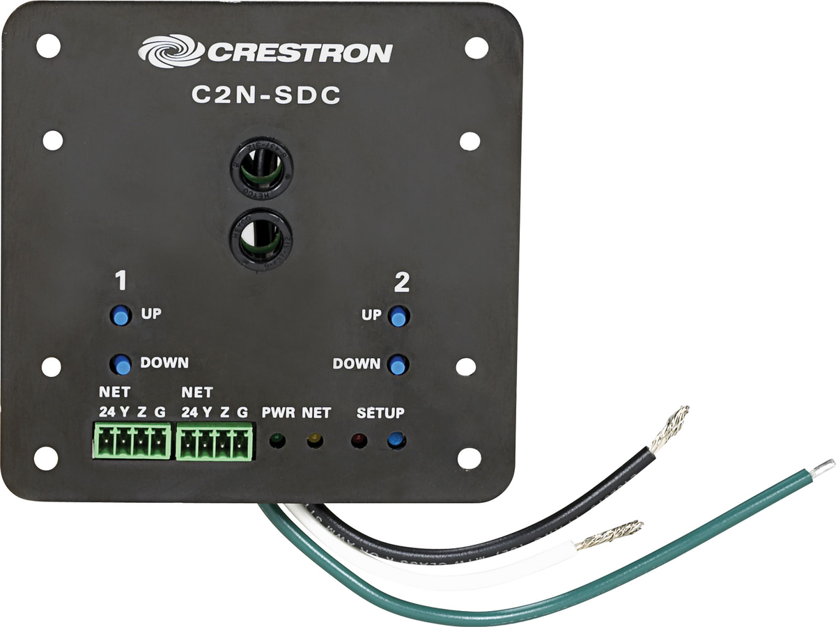 Crestron C2N-SDC – Shade and Drape Controller, 2-Channel, 120 VAC Crestron