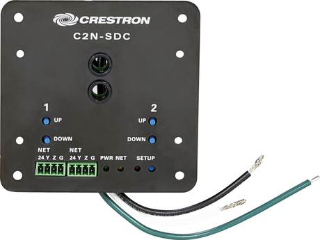Crestron C2N-SDC – Shade and Drape Controller, 2-Channel, 120 VAC Automation Modules Crestron