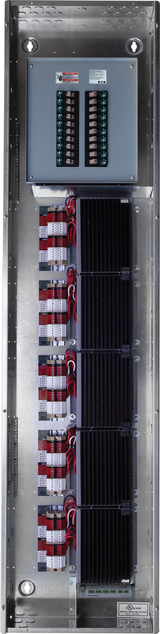 Crestron CAEN-5X1-MLO-120/2P – Automation Enclosure, 5-Module, 20 Breaker Slots, Split Phase Crestron