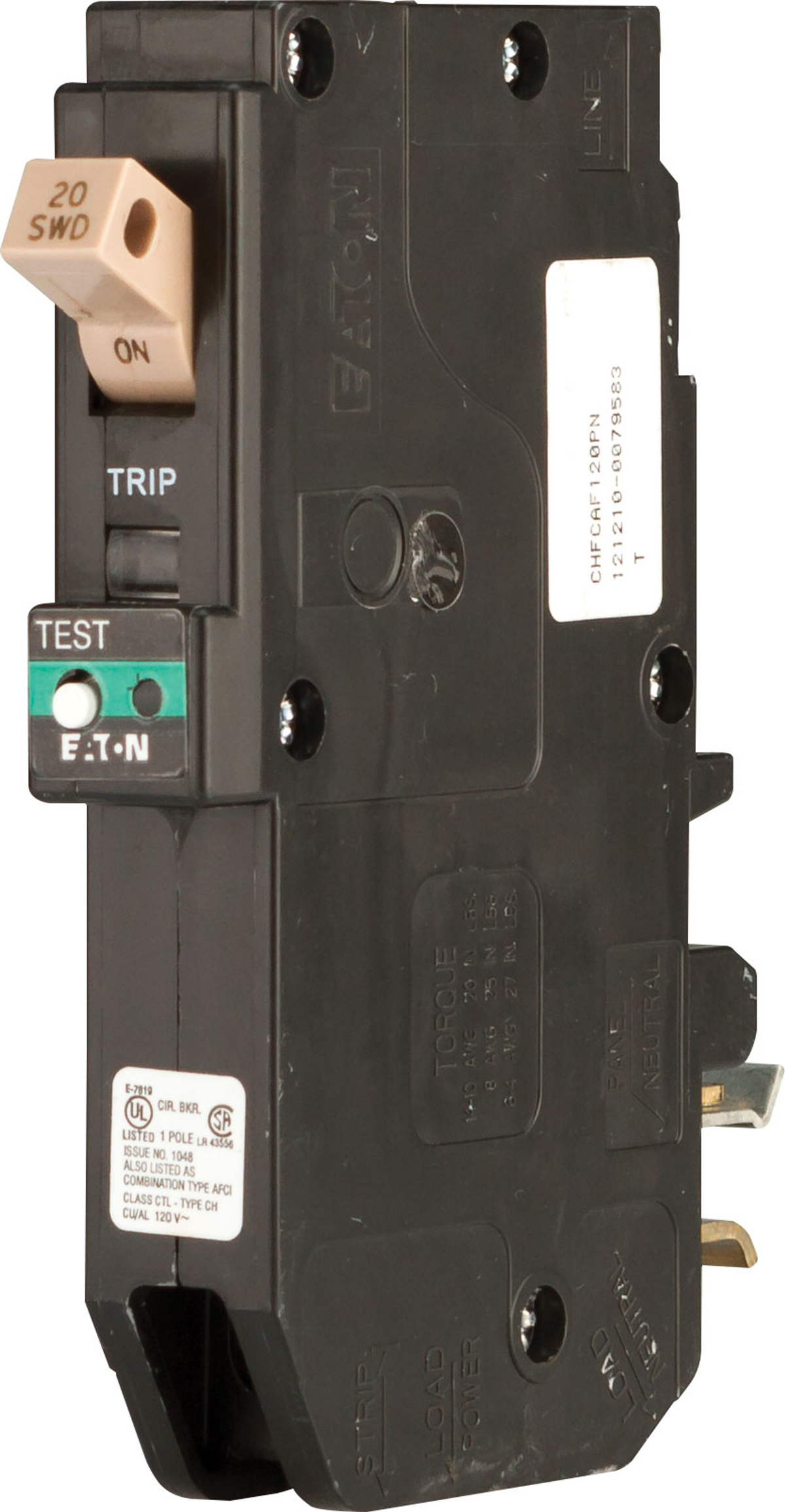 Crestron CLB-120-20A-AFCI – CAEN-MLO Combination Arc Fault Circuit Breaker, 120V 20A Accessories Crestron