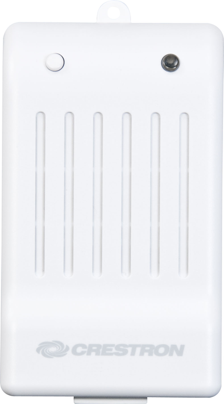 Crestron CLW-LSWEX-2GD-W-T – Dual-Channel Wireless Lamp Switch, Ground Pin Down, White Textured Lighting Controls Crestron