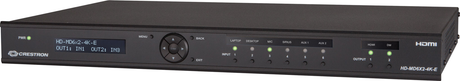 Crestron HD-MD6X2-4K-E – 6x2 4K HDMI Switcher Audio and Video Switches Crestron