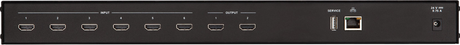 Crestron HD-MD6X2-4K-E – 6x2 4K HDMI Switcher Audio and Video Switches Crestron