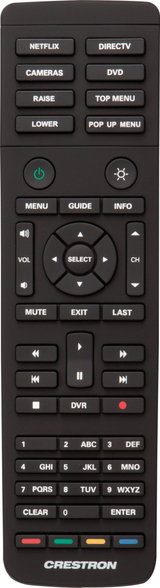 Crestron HR-150-B – Handheld Remote, 50 Button, Black Crestron